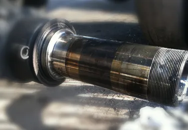 After - Axle eye repair before and after - Job 2