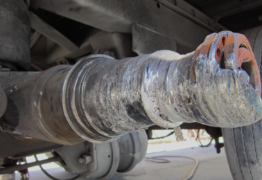 Before - Spindle replacement before and after - Job 4